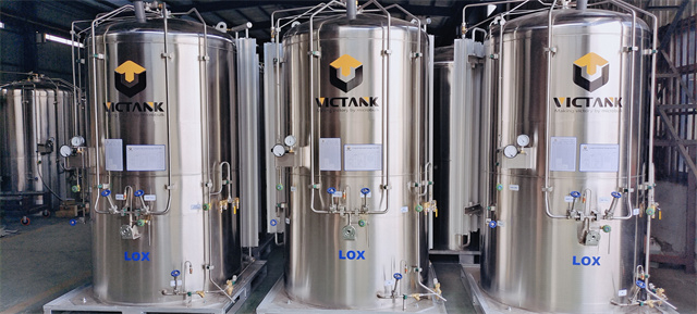 LOX LIN LAR Microbulk Tank 1000L 24bar