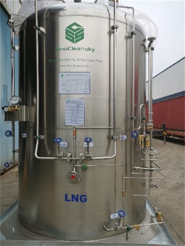 3000L LNG cryogenic storage tank