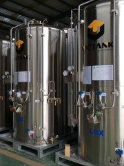 Medical Oxygen Microbulk Tanks Ready for Delivery