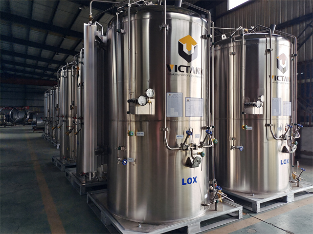 LOX LIN LAR Microbulk Tank 3000L 16bar - Buy microbulk oxygen tanks ...