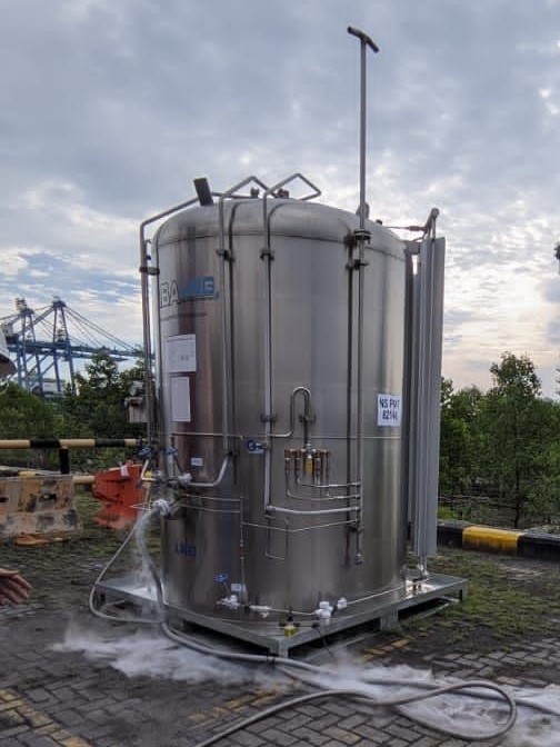 LNG Microbulk Tank for Regasification Station in Malaysia